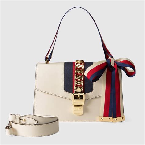 white gucci bags|vintage gucci white shoulder bag.